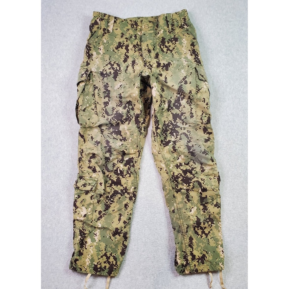 Military Pants Mens Medium Regular 32X31 NWU Type III Navy Seals Camo Cargo